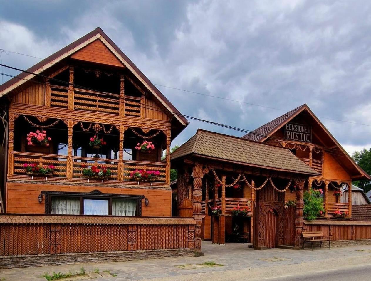 Pensiunea Rustic Oncesti Экстерьер фото
